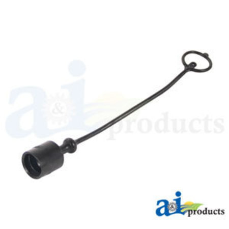 A & I Products Dust Cap, 1/2", Black  8" x4" x4" A-C211015